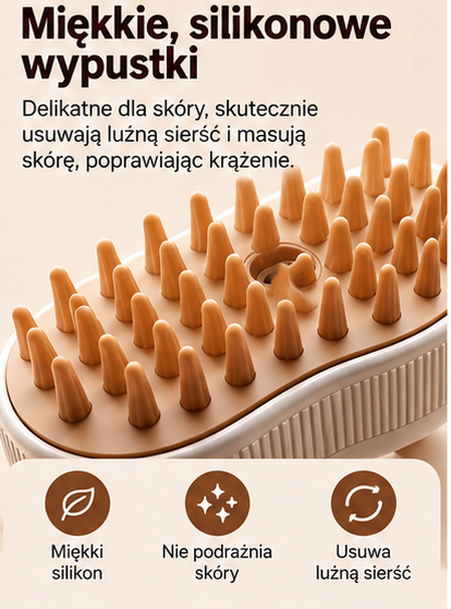 PawMist™ – Szczotka 3w1 do pielęgnacji sierści